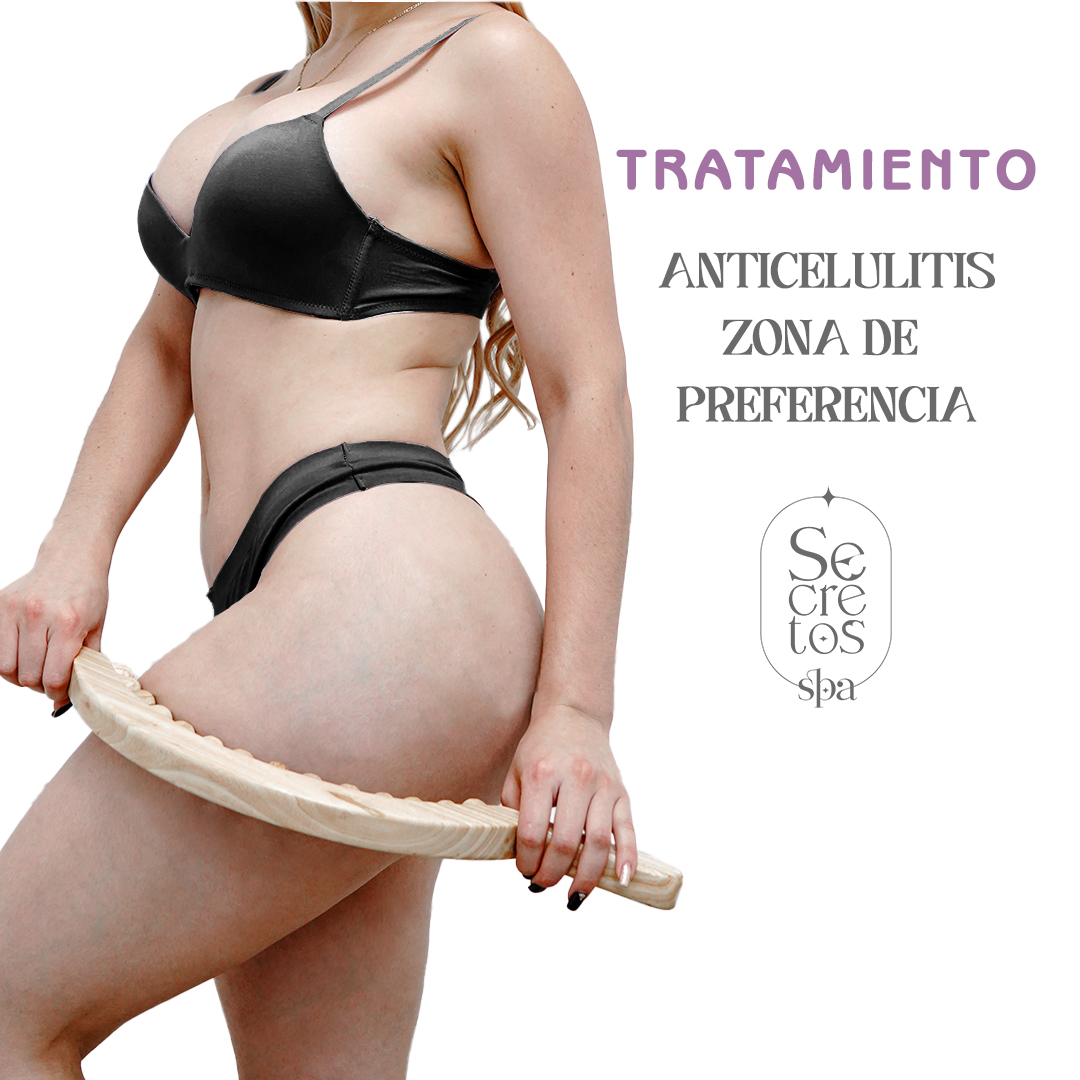 Tratamiento Anticelulitis  | 6 Sesiones Focalizadas en Zona de Preferencia | Secretos SPA